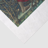 WEEFSELPAPIER : WILLIAM MORRIS : TAPESTRY TISSUEPAPIER (Detail)