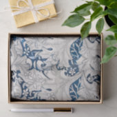 WEEFSELPAPIER : WILLIAM MORRIS :WALLFLOWER PATTERN TISSUEPAPIER (Geschenk)
