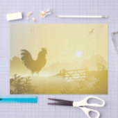 Weefselpapier - Zonnedagochtend Boerderij Land R Tissuepapier (Craft)