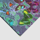 WEEFSELPAPIERBUTTERFLIES EN ANTIEK RUIMTE TISSUEPAPIER (Detail)