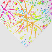 Weefselpapierregenboogvuurster Tissuepapier (Detail)