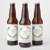 Weefsels, twijgen en stangen | Weddenschap Bier Etiket (Flessen)