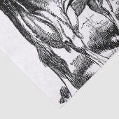 Weefsels van de koeien van het land tissuepapier (Detail)