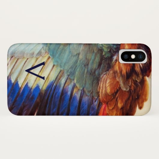 WEEFSELS VAN EEN EUROPESE ROLLENMONOGRAM Case-Mate iPhone CASE (Achterkant (horizontaal))