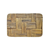 Weeftextuur van bamboe badmat (Voorkant)