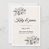 Weefuitnodiging Kaart (Voorkant)