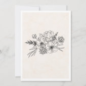 Weefuitnodiging Kaart (Achterkant)