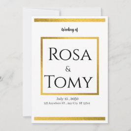 Weefuitnodiging Kaart