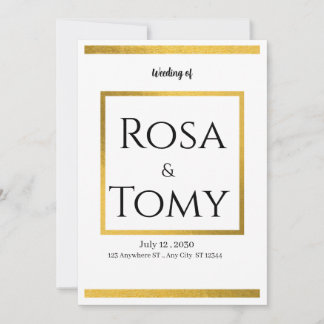 Weefuitnodiging Kaart