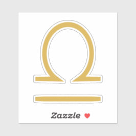 Weegdierenteken Sticker