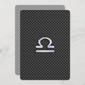 Weegdierentuin op koolstofvezel afdrukken (Voorkant / Achterkant)