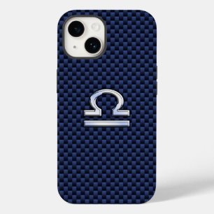 Weegdierentuin voor marineblauw koolstofvezel Case-Mate iPhone 14 hoesje