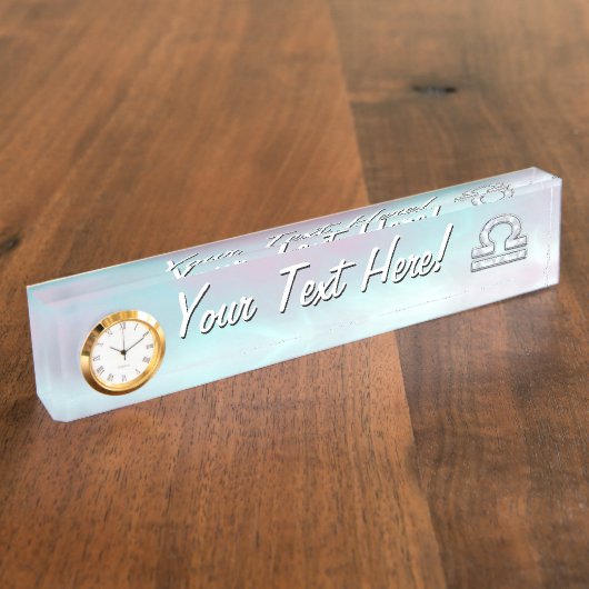 Weeggebmoeder van parelstijl naambordje (Zijkant)