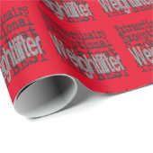 Weeglifter-extraordinaire Cadeaupapier (Rol Hoek)