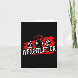 Weeglifter Lifwerker Gym Lift Weightliftin Kaart