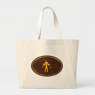 Weegschaal 2008 grote tote bag
