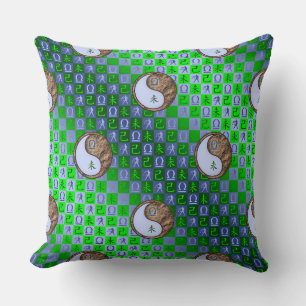 Weegschaal & Aard Geit Kussen