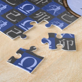 Weegschaal & Aarde Konijn Legpuzzel (Zijkant)