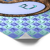 Weegschaal & Aarde Slang Poster (Hoek)