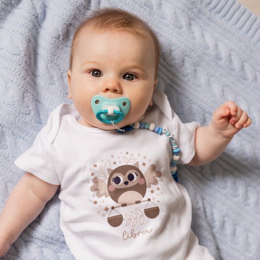 Weegschaal Baby: "Kleine Weegschaal's Balanced Cha Romper