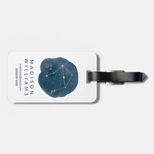 Weegschaal Bagagelabel (Achterkant horizontaal)