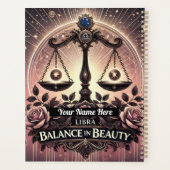 Weegschaal "Balance in Beauty" Planner (Achterkant)