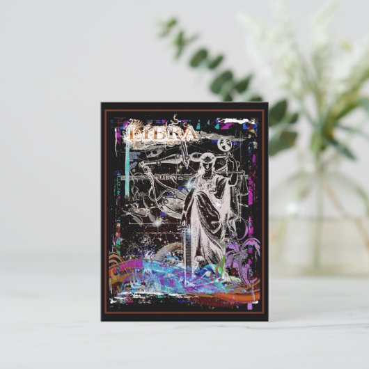 Weegschaal Briefkaart (Staand voorkant)