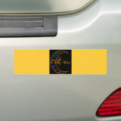 Weegschaal Bumpersticker (Op auto)