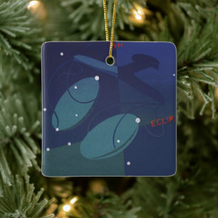 Weegschaal Constellatie  Zodiac Astrologie Keramisch Ornament