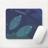 Weegschaal Constellatie  Zodiac Astrologie Muismat (Met muis)