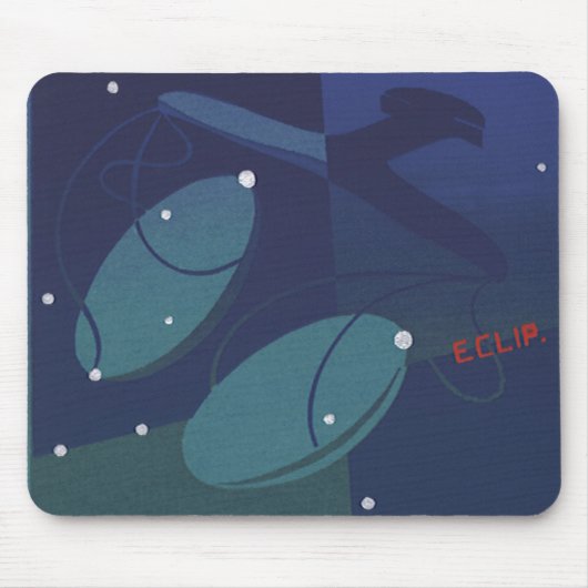 Weegschaal Constellatie  Zodiac Astrologie Muismat (Voorkant)