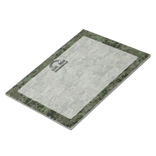 Weegschaal Dierenriem Symbool op groene digitale c Notitieblok (Schuin)