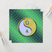 Weegschaal en metalen geit kaart (Voorkant / Achterkant in situ)