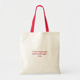 Weegschaal Esthetische Onzekerheid Dierenriem Tote Bag
