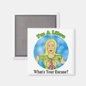 Weegschaal Excuse Magnet Magneet (Voorkant / Achterkant)