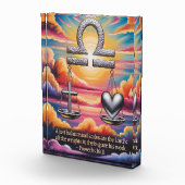 Weegschaal Geloof en Liefde Fotoblok (Rechts)