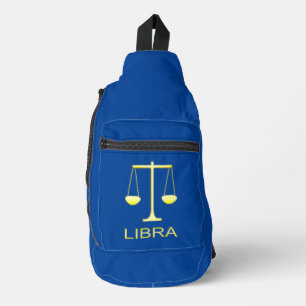 Weegschaal Gouden Schalen Sterrenbeeld Sling Bag
