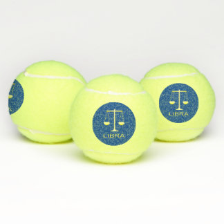 Weegschaal Gouden Schalen Sterrenbeeld Tennisballen