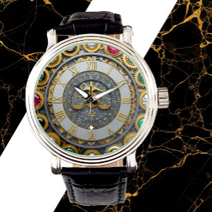  Weegschaal horloge, Astrologie, Dierenriem, Parel Horloge