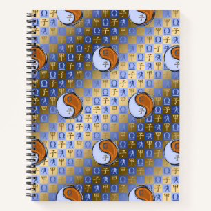 Weegschaal & Hout Rat Notitieboek