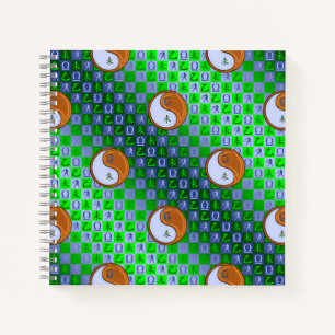 Weegschaal & Houten Geit Notitieboek