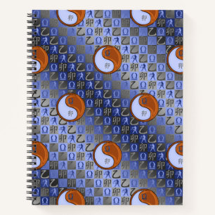 Weegschaal & Houten Konijn Notitieboek