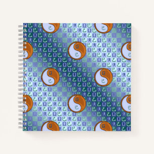 Weegschaal & Houten Slang Notitieboek