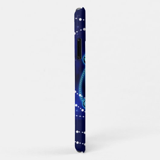 Weegschaal in donkerblauw II Case-Mate iPhone Case (Achterkant/rechts)