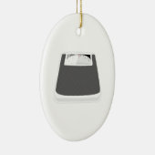 weegschaal keramisch ornament (Rechts)