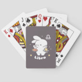 Weegschaal Loppi Tokki Bunny Zodiac Series II Pokerkaarten (Achterkant)