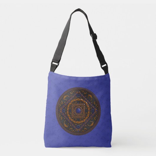 Weegschaal Mandala All-Over-Print Tas (Voorkant)
