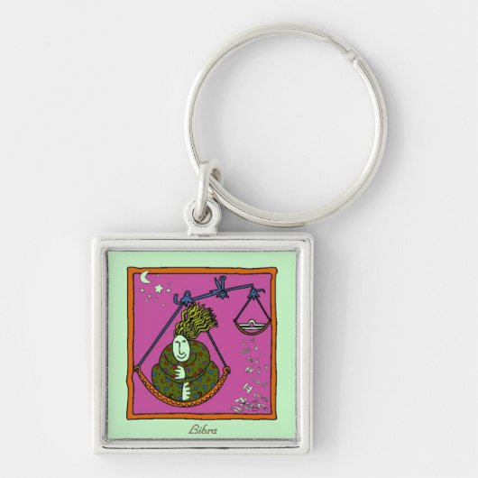 Weegschaal Sleutelhanger (Voorkant)