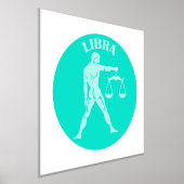 Weegschaal, sterrenbeeld, horoscoop, astrologie folie afdrukken (Laagn)
