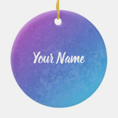 Weegschaal Sterrenbeeld Horoscoop Sterrenbeeld Con Keramisch Ornament (Achterkant)